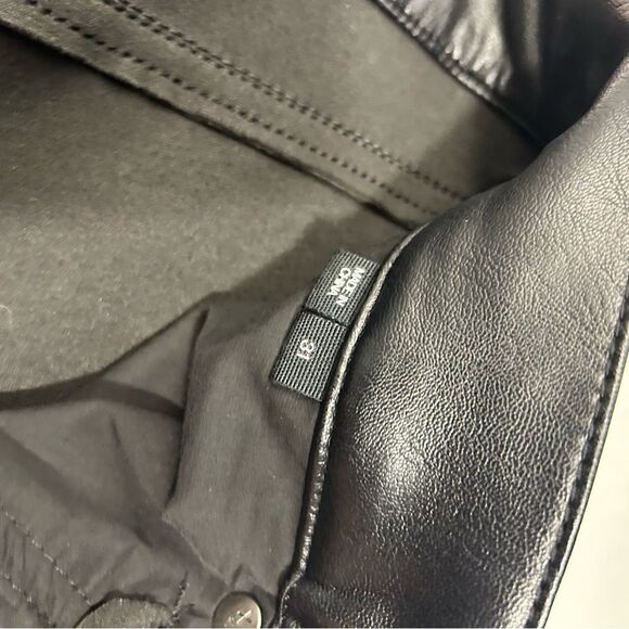 Veronica Beard Beverly Faux Leather Flared Pants Size 31 - Picture 9 of 15